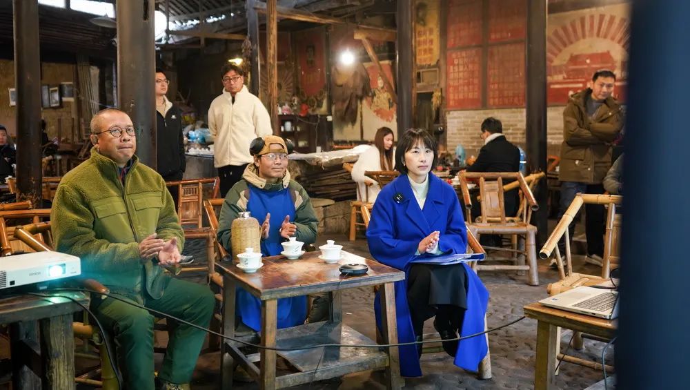 轄區老茶館“火”上聯合國，縣融能做些什么